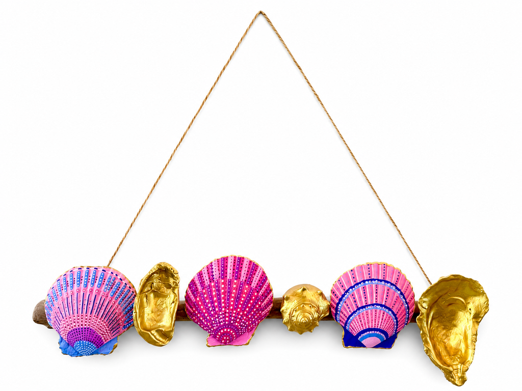 Seashell & Driftwood Bikini Rack