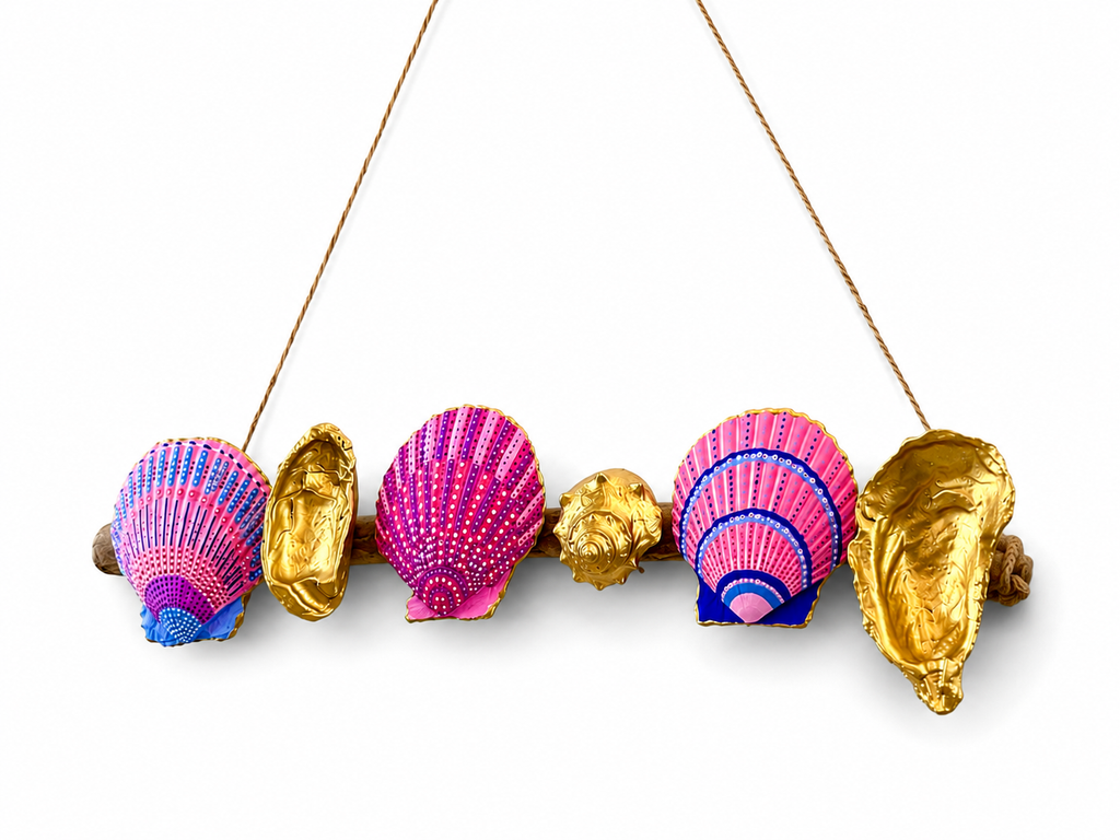 Seashell & Driftwood Bikini Rack