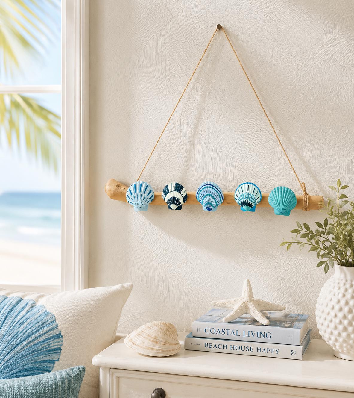 Seashell & Driftwood Bikini Rack